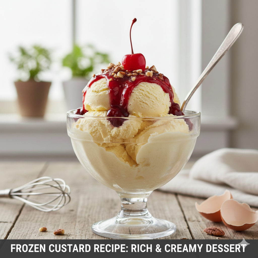 Frozen Custard Recipe
