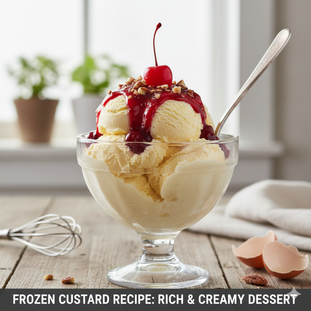 Frozen Custard Recipe