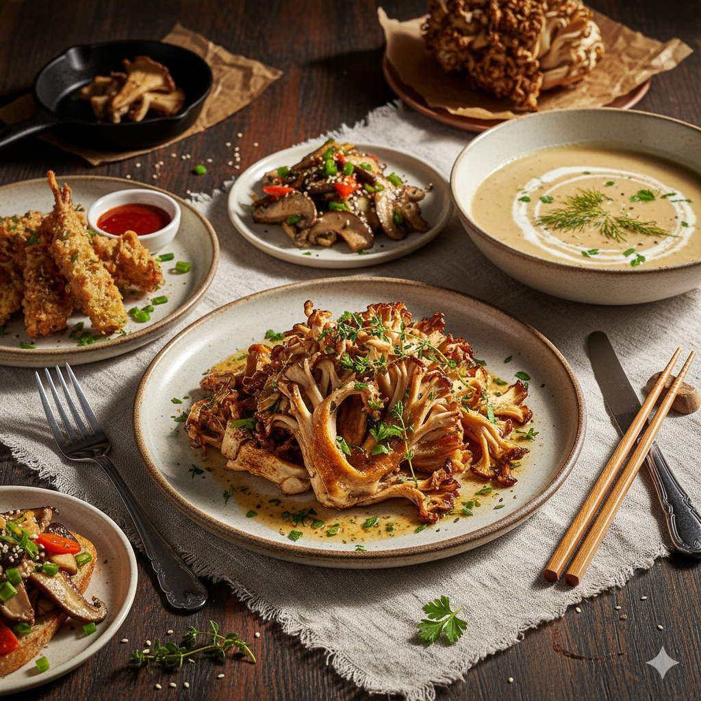 maitake mushroom recipe