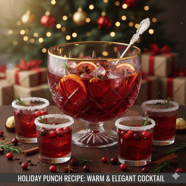 Holiday Punch Recipe
