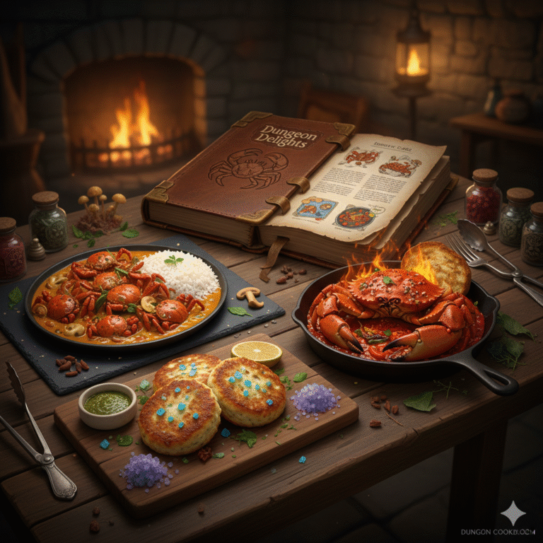 dungeon crabs recipes