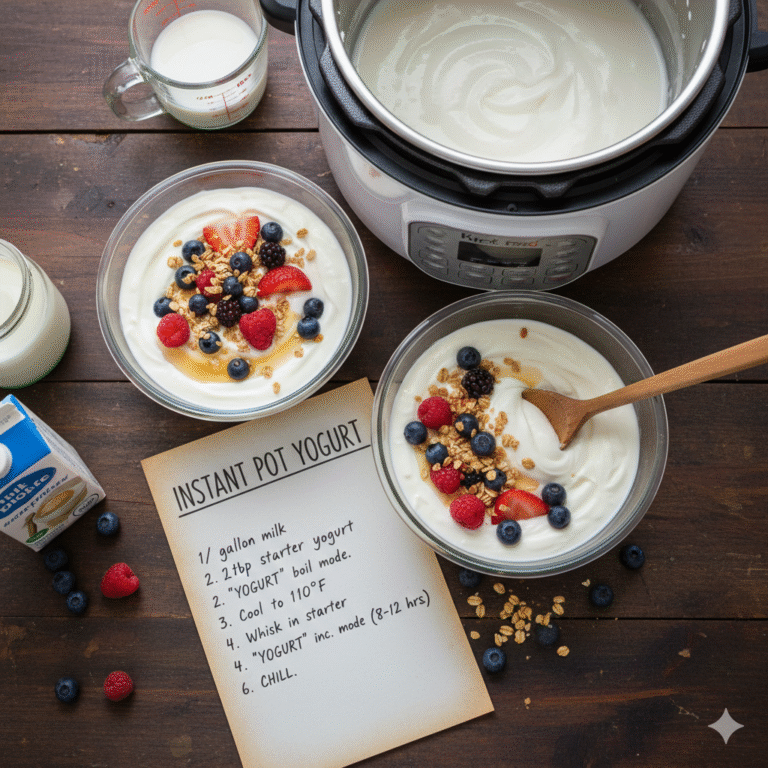 instant pot yogurt recipe