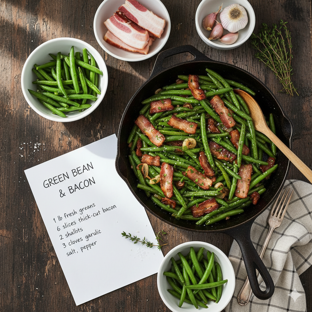 green bean and bacon recipe