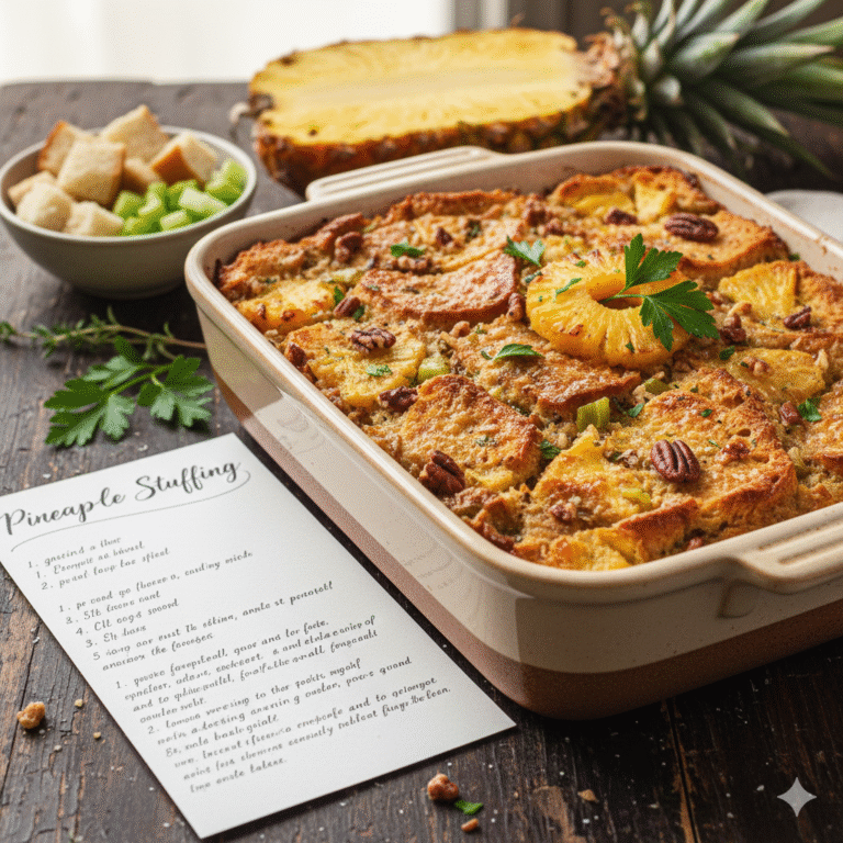 pineapple stuffing recipe