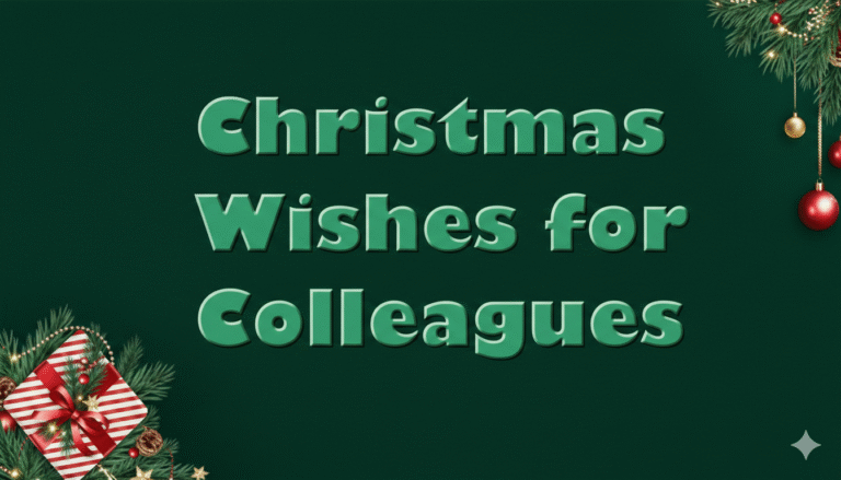 merry christmas wishes to colleagues
