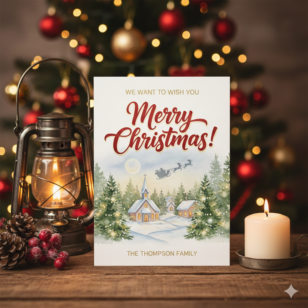 i want to wish you a merry christmas