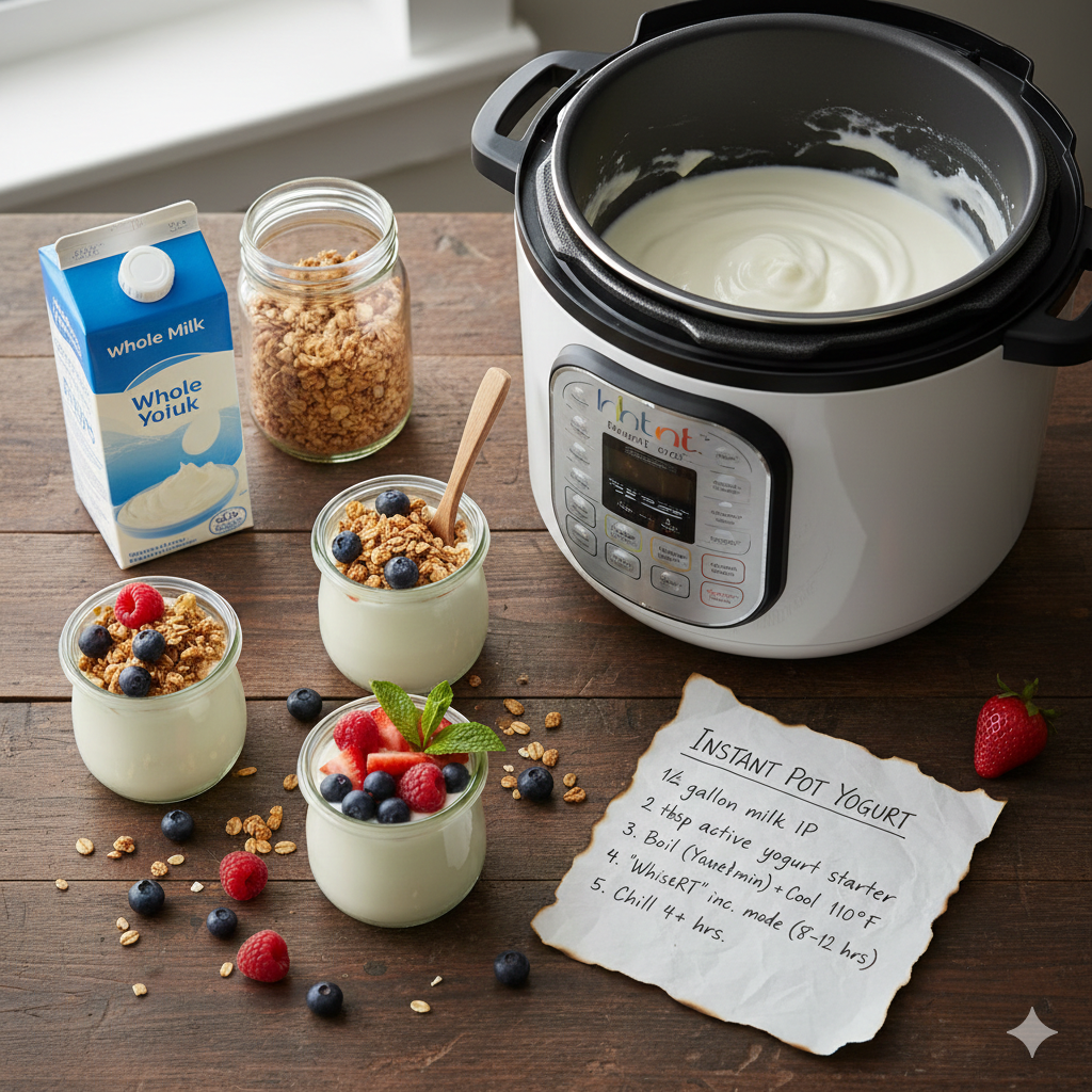 instant pot yogurt recipe